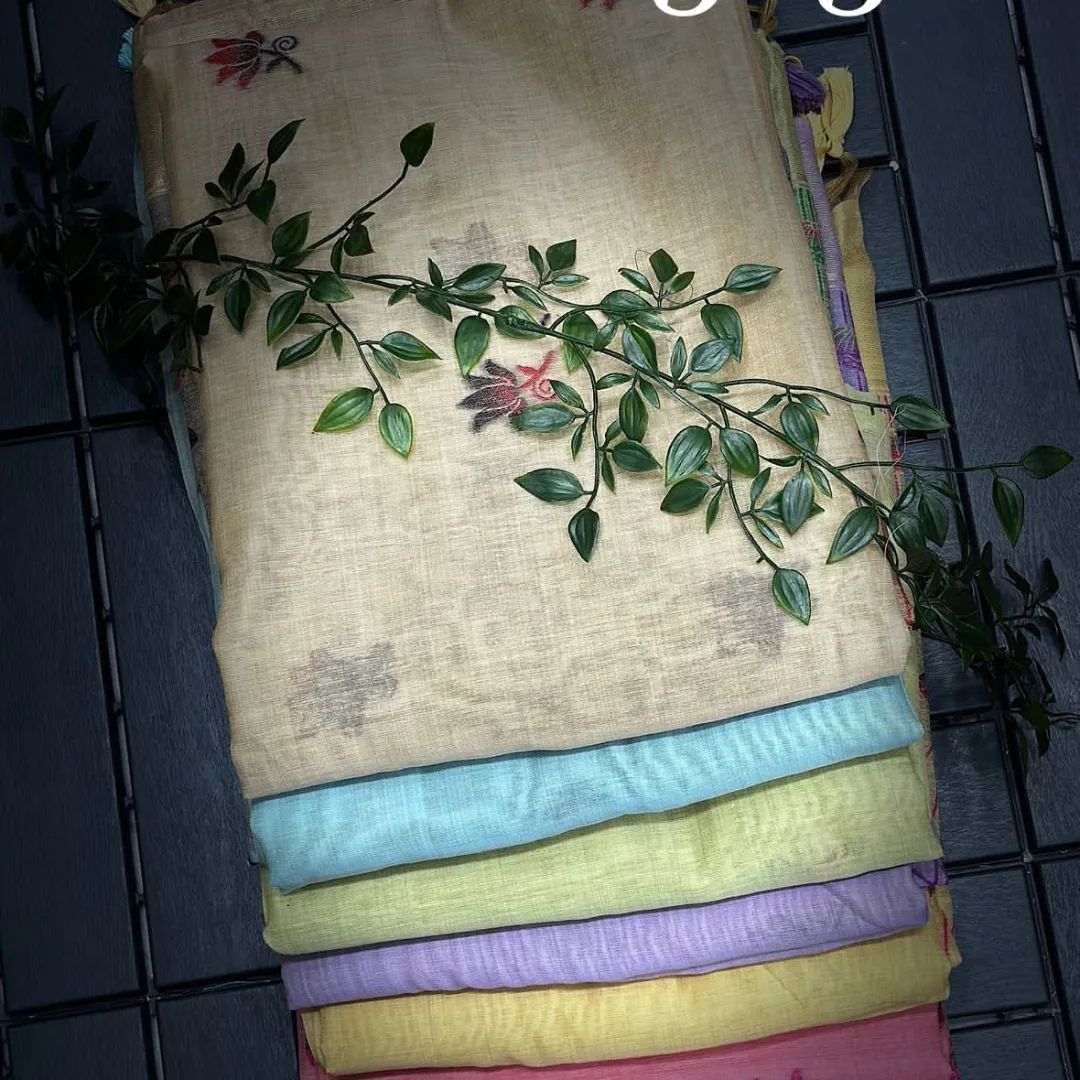 Noor- Muga cotton saree Temple Anarkali Gown is crafted with premium silk and traditional embroidery,