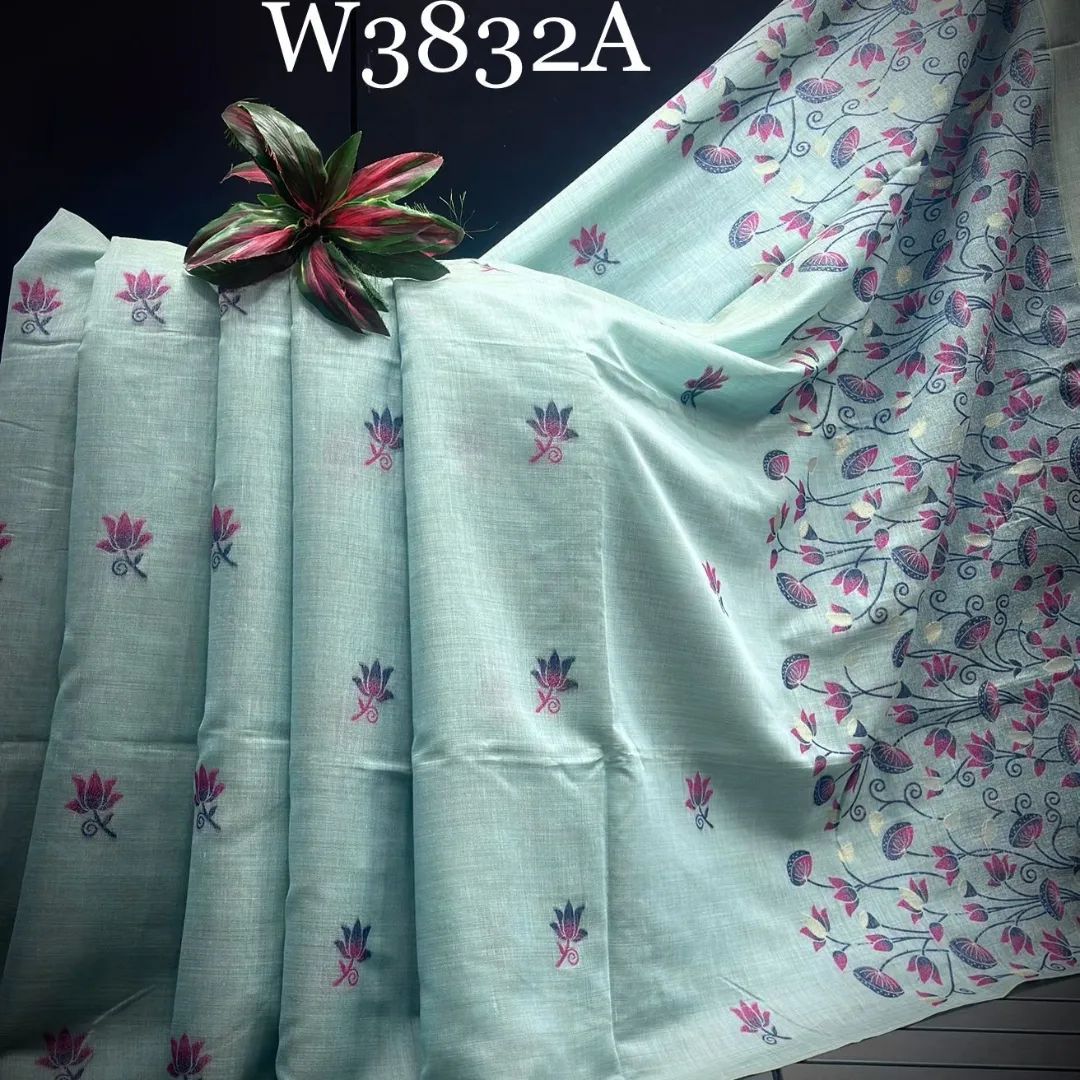 Noor- Muga cotton saree Temple Anarkali Gown is crafted with premium silk and traditional embroidery,