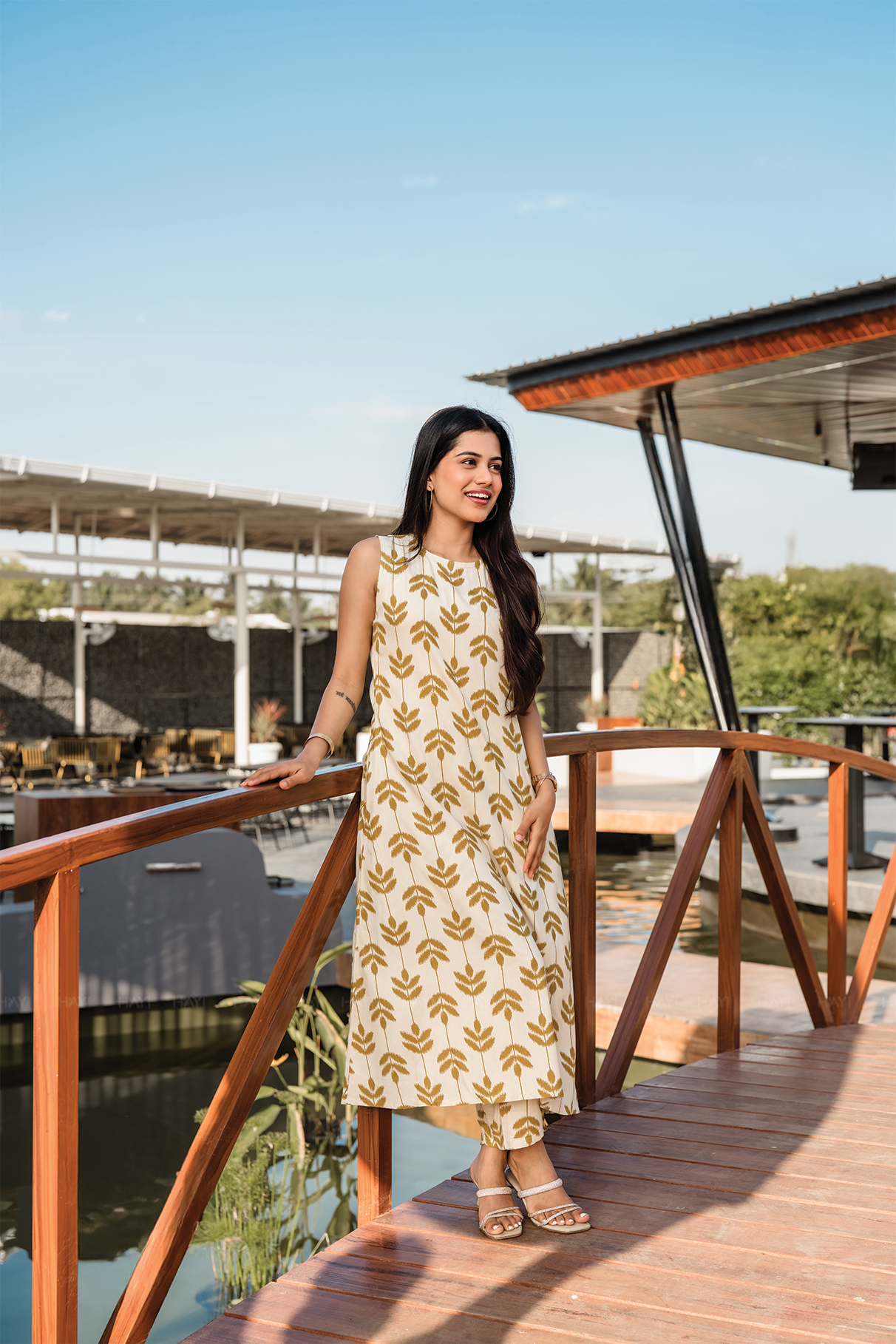 G&B A must-have kurta set print work and soft fabric