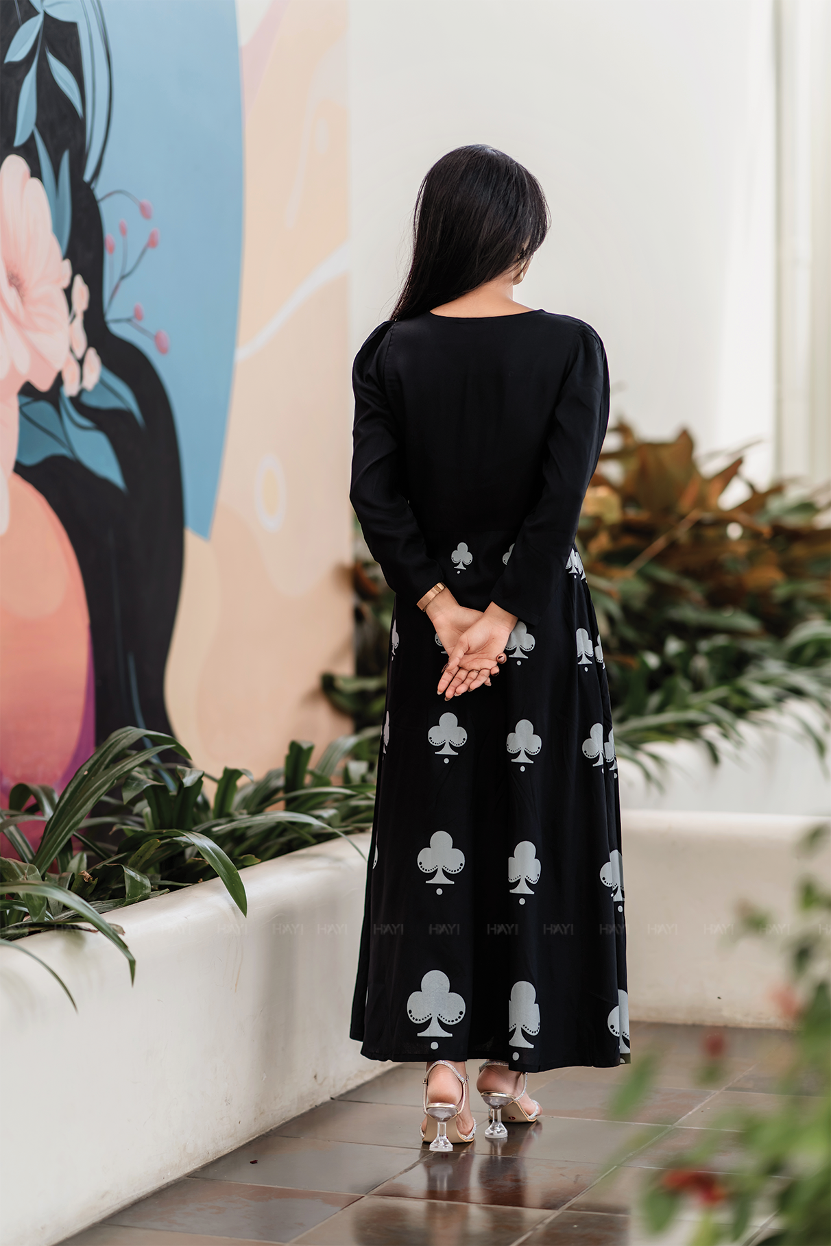 Taj- Elegant Full Sleeve Ethnic Fusion Dress