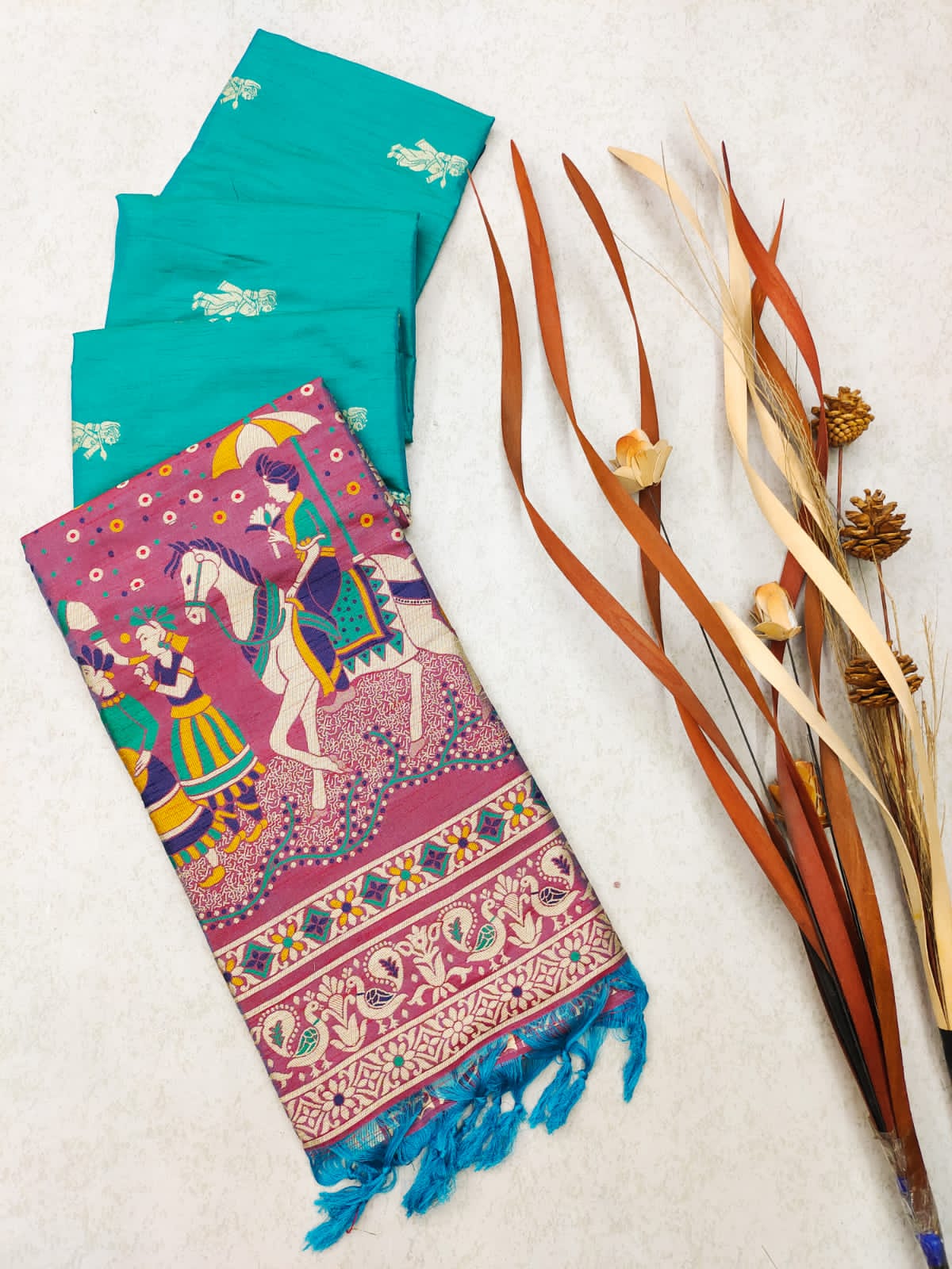 Tribal- Ethnic Motifs Woven Design Saree