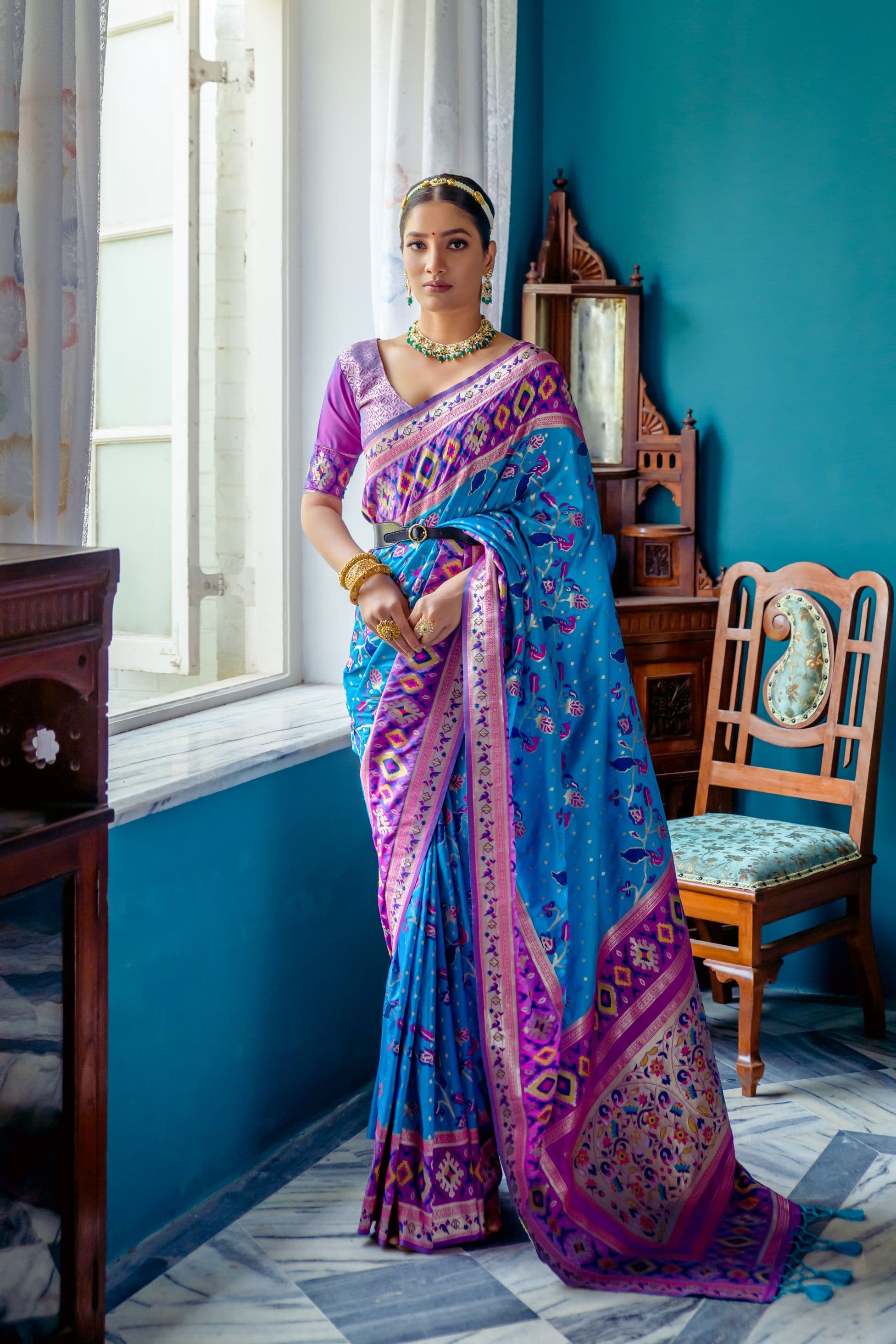 Queen- SUPERHIT DESIGN LAUNCHING IN PAITHANI PATOLA CONCEPT