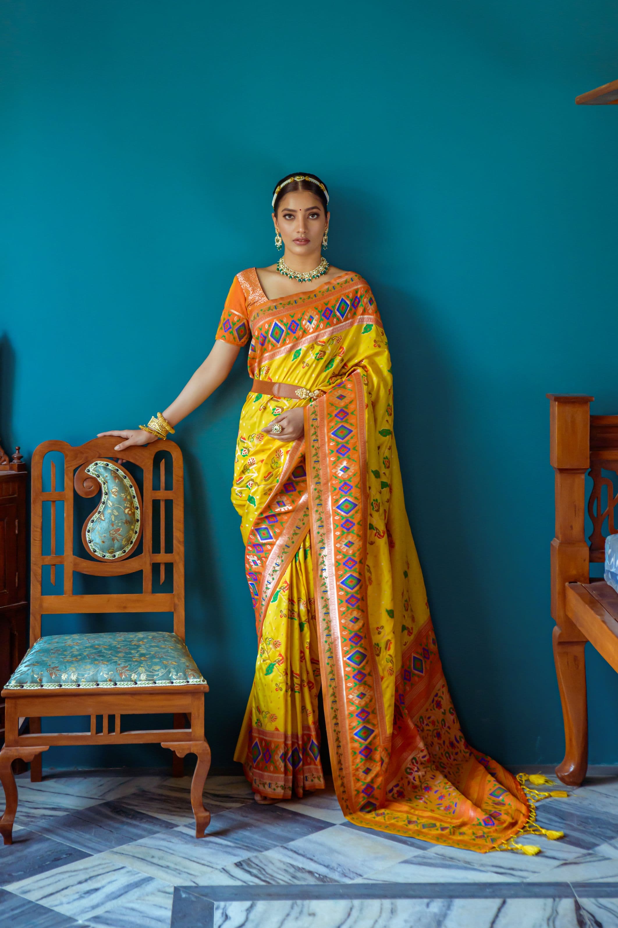 Queen- SUPERHIT DESIGN LAUNCHING IN PAITHANI PATOLA CONCEPT