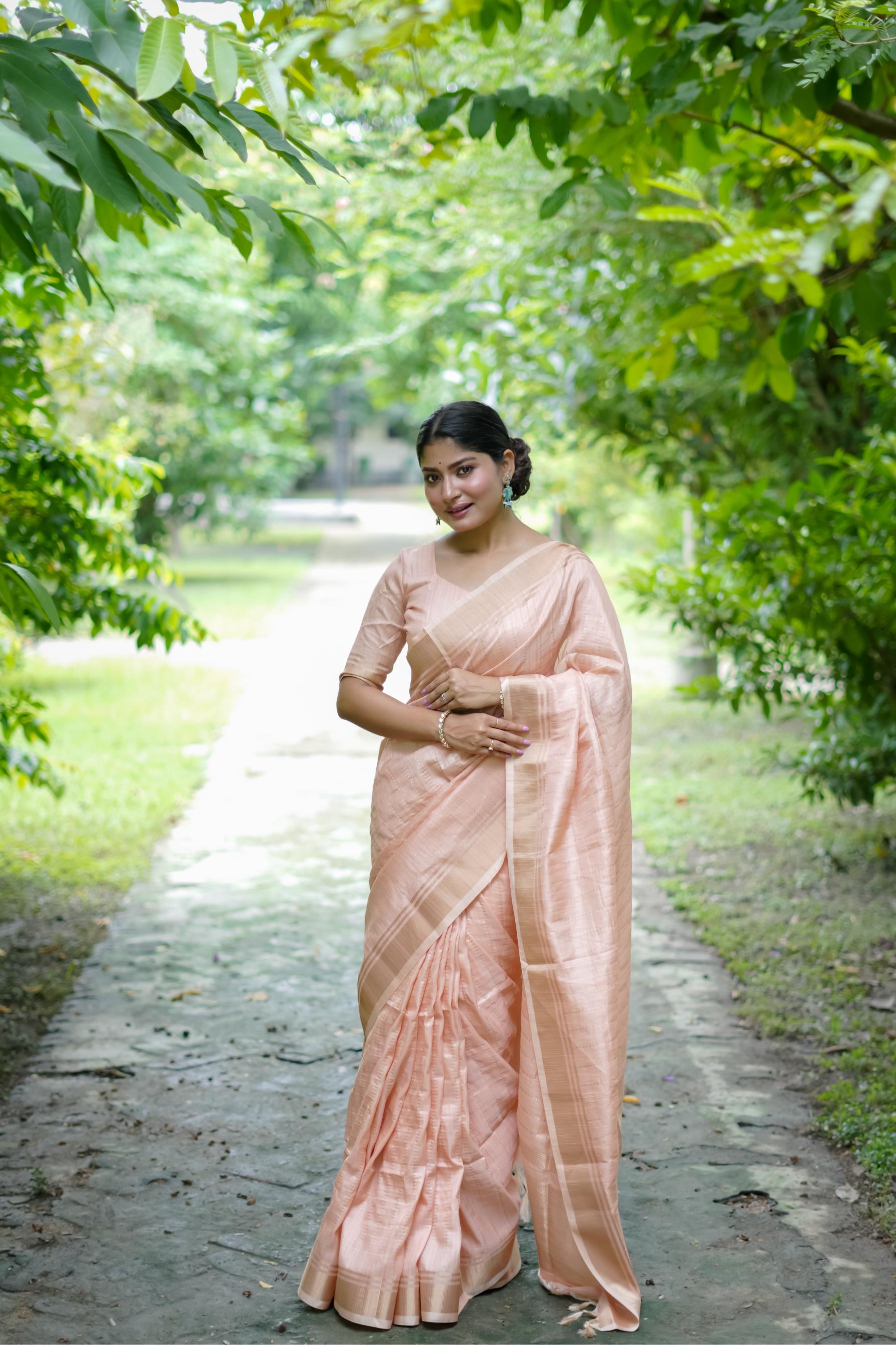 Raw- Regal Luxurious Silk Saree
