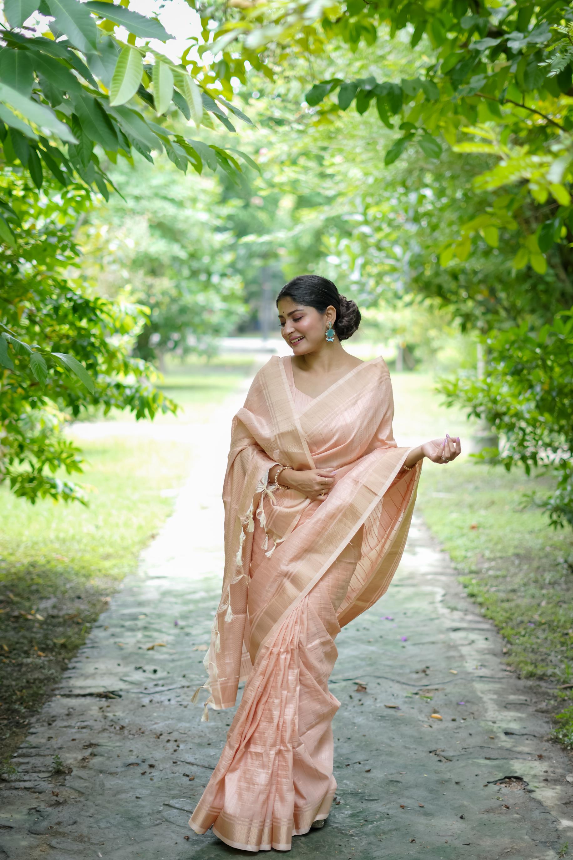 Raw- Regal Luxurious Silk Saree