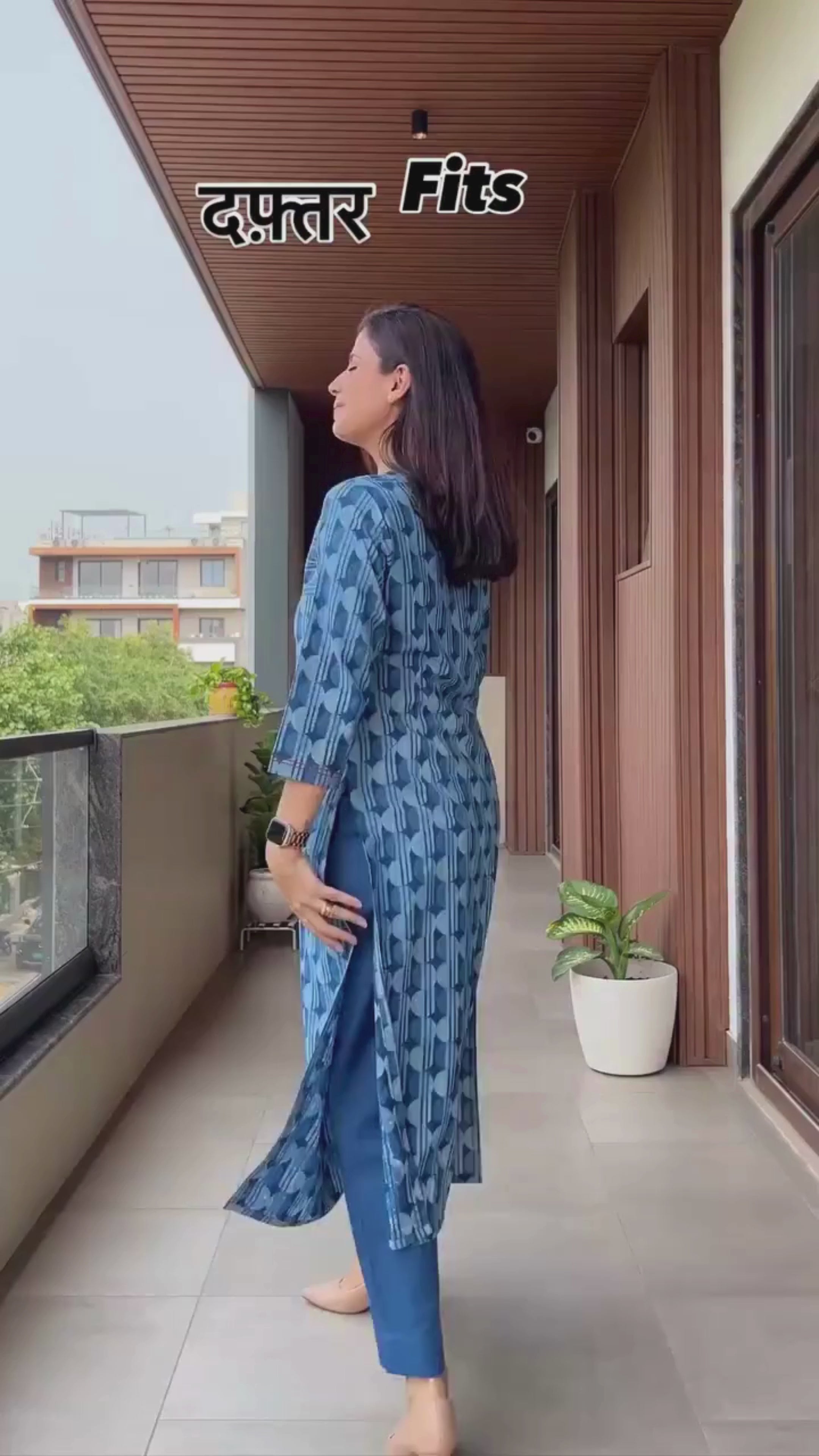 Reev- A must-have kurta set print work and soft fabric ,